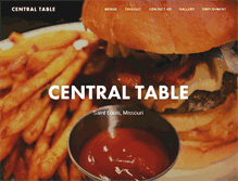 Tablet Screenshot of centraltablestl.com